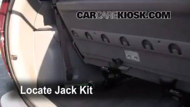 1999 Dodge Caravan 3.0L V6 Neumáticos y ruedas Cambiar un neumático pinchado